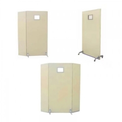 IN-1109 High Quality Three-panel Lead Screen for CT Room Dental Pet Hospital Radiation Protection 2mmpb Lead Shielding Screen