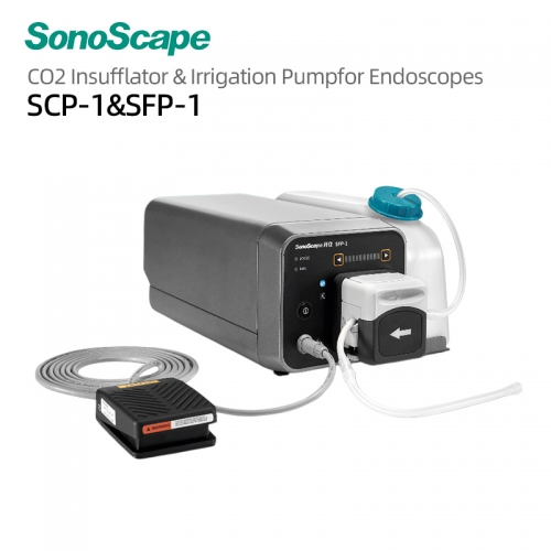 Sonoscape SCP-1&SFP-1 Hospital Endoscope Camera Laparoscopic Laparoscopy Tower Set Co2 Insufflators Irrigation pump