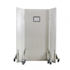IN-1109 High Quality Three-panel Lead Screen for CT Room Dental Pet Hospital Radiation Protection 2mmpb Lead Shielding Screen
