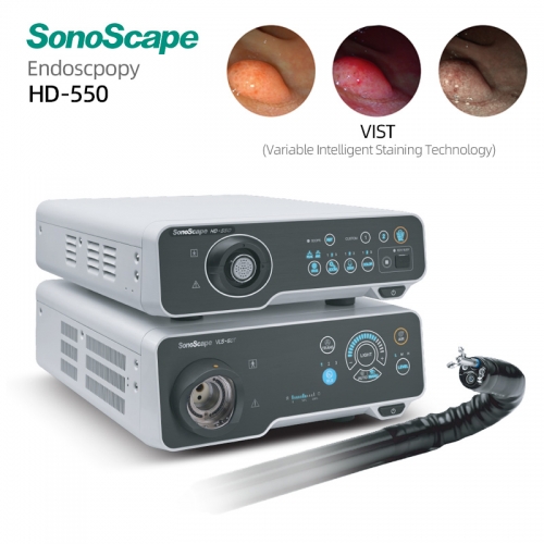 Sonoscape HD-550 Full HD 1080p Video Endoscopy System with VIST Imaging and 4 LED Light Source