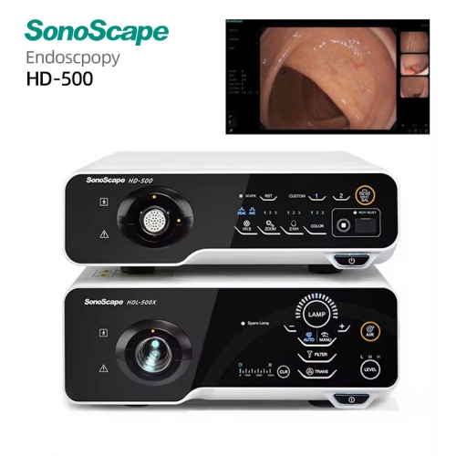 Sonoscape HD-500 Endoscopy Video Processor CMOS Technology for Clinics and Hospital Endoscope System Solutions