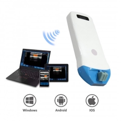UProbe-5P Wireless Electric Linear B/W Ultrasound Probe Scanner with UHF for Emergency & Clinic Use