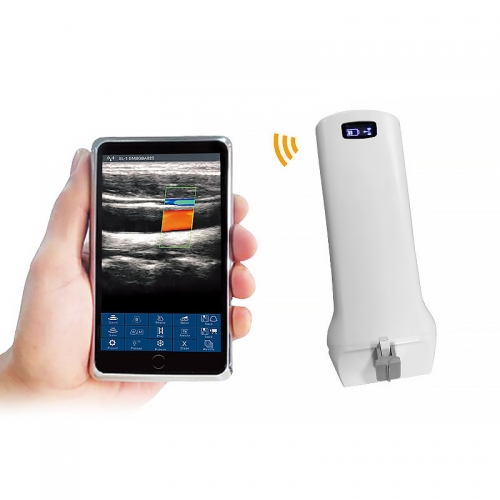CProbe-6L6P Wireless Linear & Rectal Ultrasound Probe, 2in1 Palm Doppler Scanner, Dual-Head Color Doppler Ultrasound