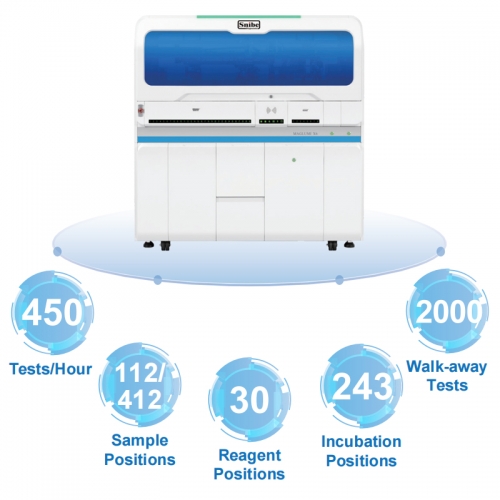 MAGLUMI X6 Fully Automatic Chemiluminescence Immunoassay Analyzer Clinical Analytical Instrument