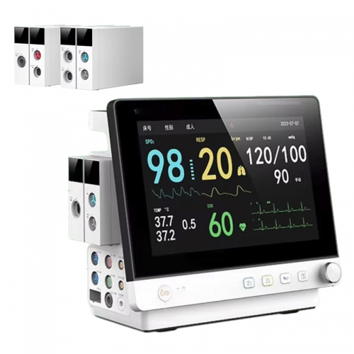 VP12 High Quality 12 Inch Portable Animal Use Vet Multi-parameter Patient Monitor Etco2 Veterinary Monitor