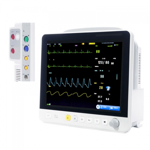 VM12 Medical Hospital Equipments Veterinary Use Ecg Patient Monitor Veterinary Vital Sign Monitor