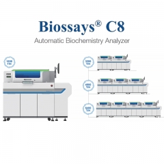 Biossays C8 Medical Equipment Biochemistry Analyzer Fully Automatic Laboratory Analysis Machine