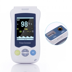 VM2 Veterinary Portable Vital Signs Monitor Pulse Oximeter SPO2 Saturation NIBP TEMP Handheld VET Monitor for Cats Dogs Pets