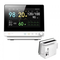 VP12 Veterinary Monitor for Pet Animals Veterinary Monitoring Devices for Vets Emergency Medical Monitoring