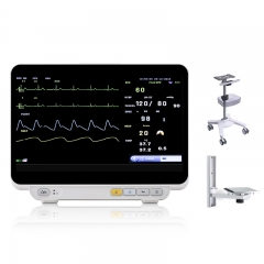 VM14Pro 14-Inch TFT Display Touch Screen ECG Monitor Multi-Parameter Patient Monitor for Veterinary Use
