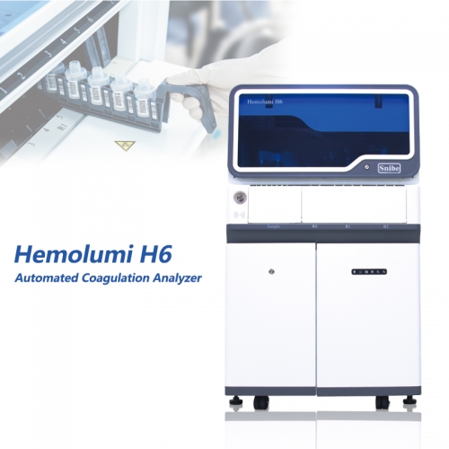 Hemolumi H6 Dual Channel Automated Coagulation Analyzer Blood Coagulation Analyzer for Diagnostic Laboratories