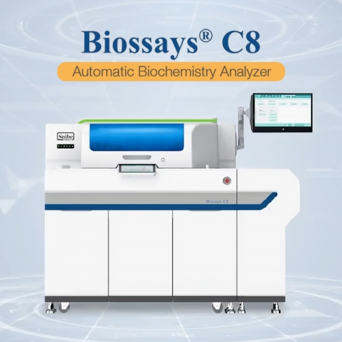 Biossays C8 Medical Equipment Biochemistry Analyzer Fully Automatic Laboratory Analysis Machine