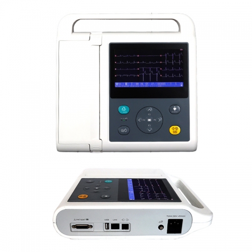 PE-VE3B Pet Hospital Use 12-Channel Display Veterinary Ecg Machine Electrocardiogram Equipment for Animal Clinic