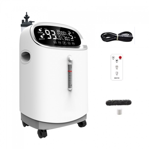 V-Y501W Animal Cheap New Rechargeable 5L Oxygen Machine Portable Oxygenerator Oxygen Concentrator for Veterinary Equipment