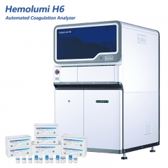 Hemolumi H6 Dual Channel Automated Coagulation Analyzer Blood Coagulation Analyzer for Diagnostic Laboratories