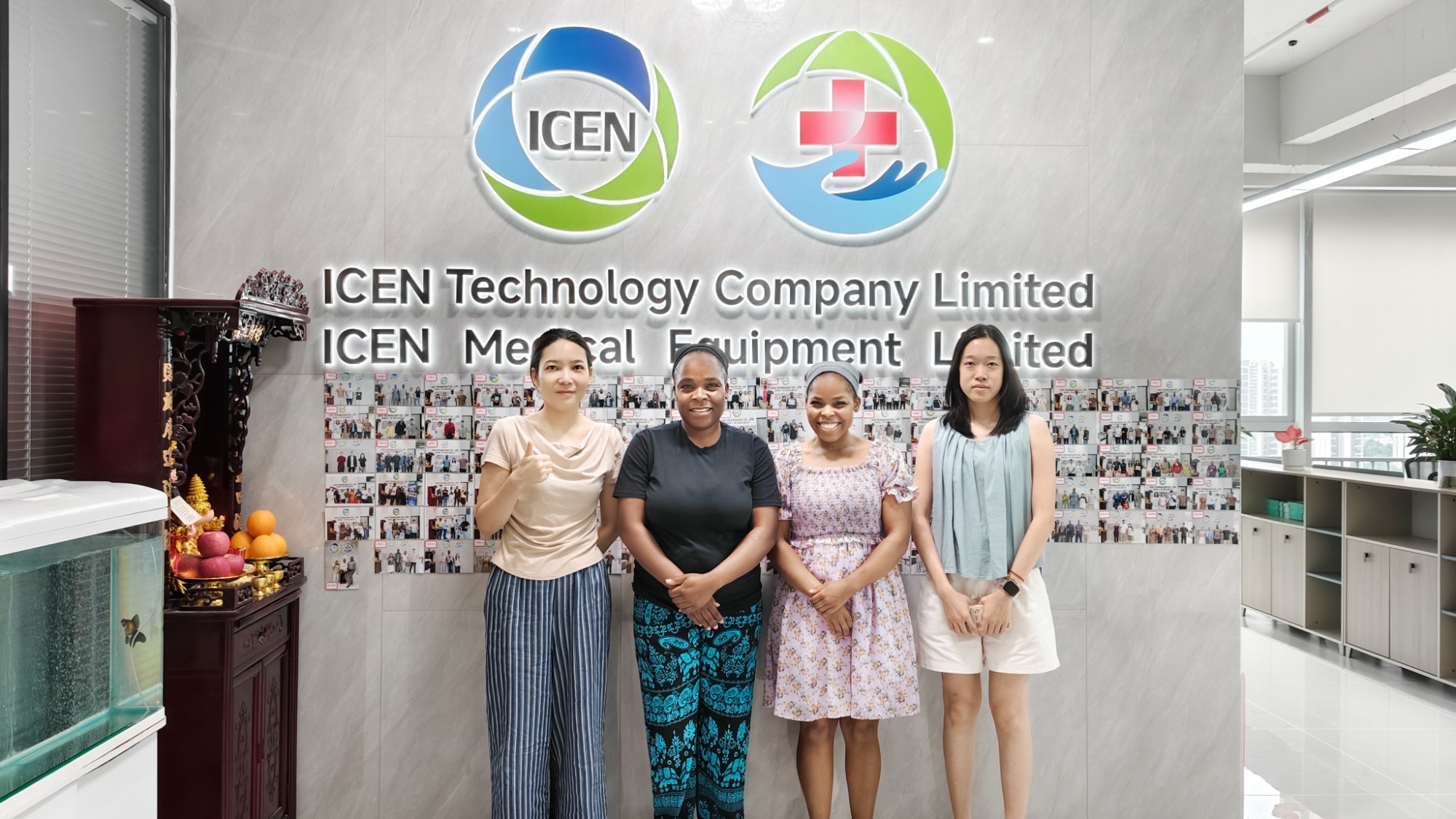 3rd July, 2026. Zambia customers visit ICEN Medical Co., Ltd.