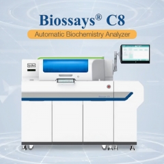 Biossays C8 Biochemistry Analyzer for Human Full Auto Biochemical Analyzer Clinical Analytical Instruments Chemistry Analyzer