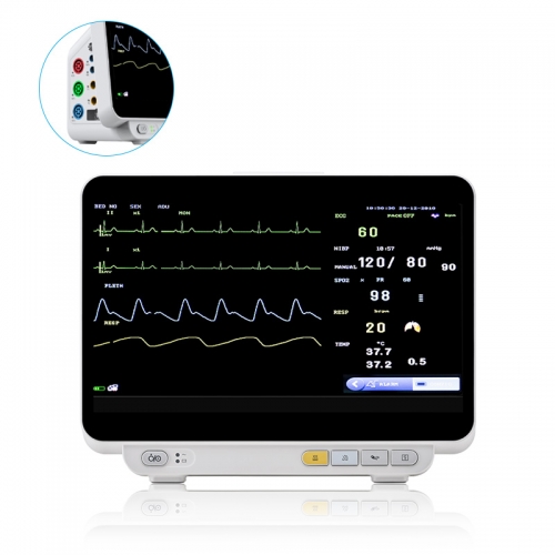 VM14Pro 14-Inch Touchscreen Animal Etco2 Blood Pressure Cardiac Multiparameter Clinic Equipment Veterinary Monitor