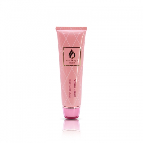 Factory Supply 100ml Pink Empty Lotion Squeeze Tubes