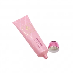 Factory Supply 100ml Pink Empty Lotion Squeeze Tubes