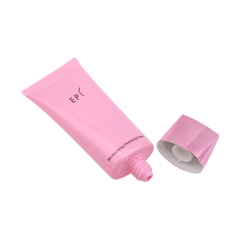 Pink 100g 3.4 oz Face Cleanser Cream Squeeze Tubes For Cosmetics