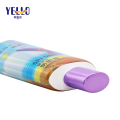 Fancy 30g Sunscreen Cream Cosmetic Tubes With Private Logo