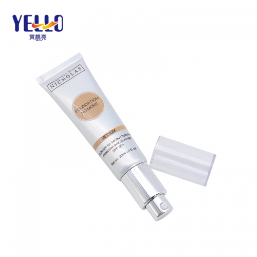 30ml Laminated Airless Pump Squeeze Cream Tube Packaging