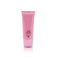 Pink 100g 3.4 oz Face Cleanser Cream Squeeze Tubes For Cosmetics