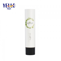 White Cosmetic Tube Packaging With Customized Logo / 30g BB Cream Tube