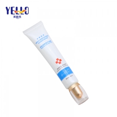 Plastic Soft Squeeze Cosmetic Lotion Tube With Nozzle For Essence