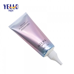 100g Laminated Squeeze Empty Facial Cleanser Tube With Long Nozzle