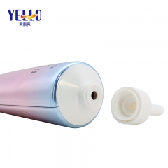 100g Laminated Squeeze Empty Facial Cleanser Tube With Long Nozzle