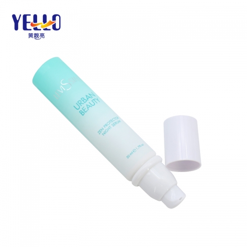 Empty Plastic Squeeze Airless Pump Tube 50ml For Cosmetics