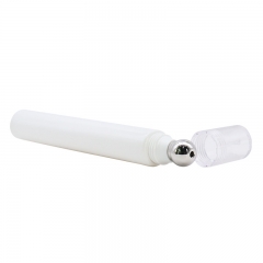 Wholesale Plastic White 15ml Steel Massage Cosmetic Squeeze Tubes