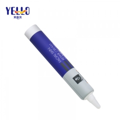 PE Plastic Facial Skin Repair Cream Tube With Needle Horn Cap