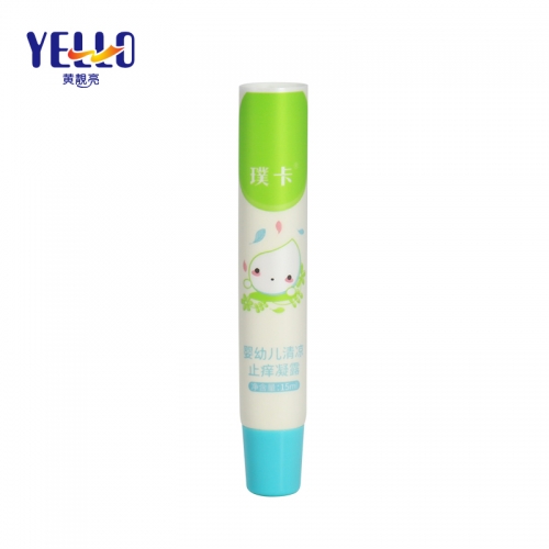 15g 0.5oz Empty Moisturizer Tube For Baby Care / Customs Squeeze Lip Tubes