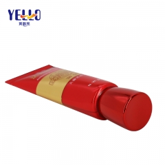 Red Color Customized Cream Tubes Skin Care Packaging 20g