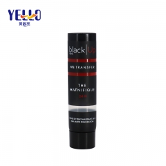 Factory Supply Black Empty PE Plastic Mini Lotion Tube For Foundation