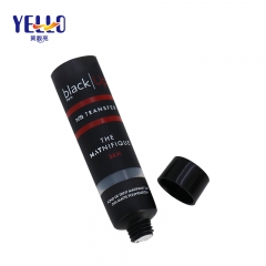 Factory Supply Black Empty PE Plastic Mini Lotion Tube For Foundation