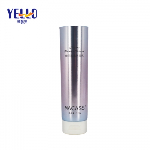 Custom Made Gradient Laminated 120g Face Wash Cosmetic Tube