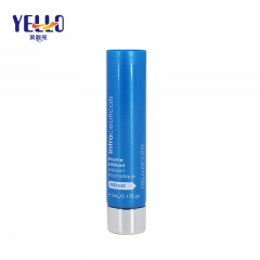 Wholesale Test Sample Mini Plastic 5ml Blue Cosmetic Tube With Silver Lid