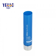 Wholesale Test Sample Mini Plastic 5ml Blue Cosmetic Tube With Silver Lid