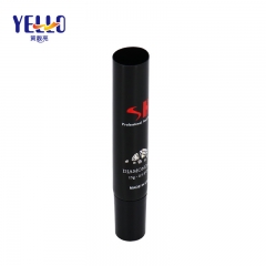 Cosmetic Packaging 15ml 0.5 oz Black Skincare Cream Tube With Nozzle