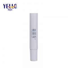 Custom Color 5g Nozzle Gel Tubes, Round Cosmetic Tubes For Eye Cream