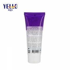 Empty PE Plastic Squeeze Facial Cleanser Cream Tube Packaging