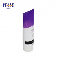 Empty PE Plastic Squeeze Facial Cleanser Cream Tube Packaging