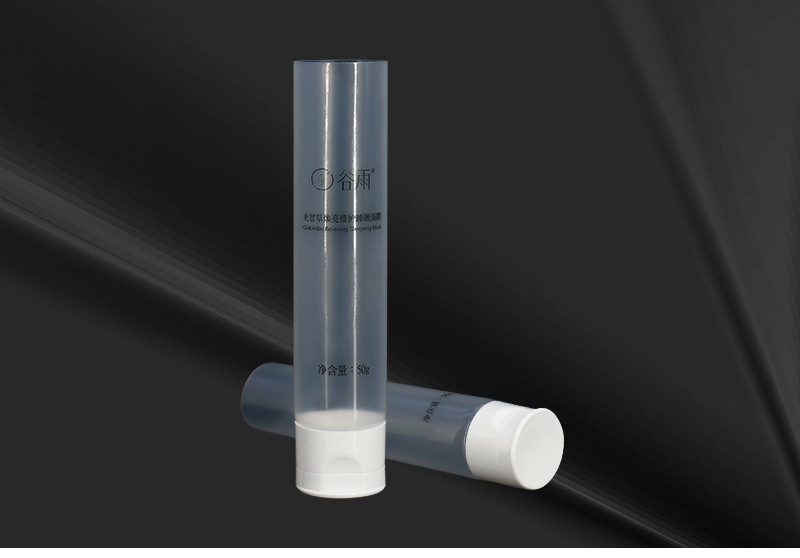 plastic celar cream tube