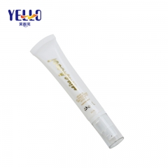 20ml Cosmetic Soft Squeeze Pump Tube With Gold Foil Stamping