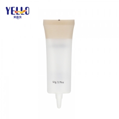 Transparent Empty Cosmetic Container Hand Cream Tube 50g