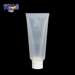 Transparent Empty Squeeze Facial Cleansing Gel Tube 180g Package , Plastic Soft Bottle